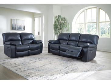 Leesworth Sofa and Loveseat - Ocean