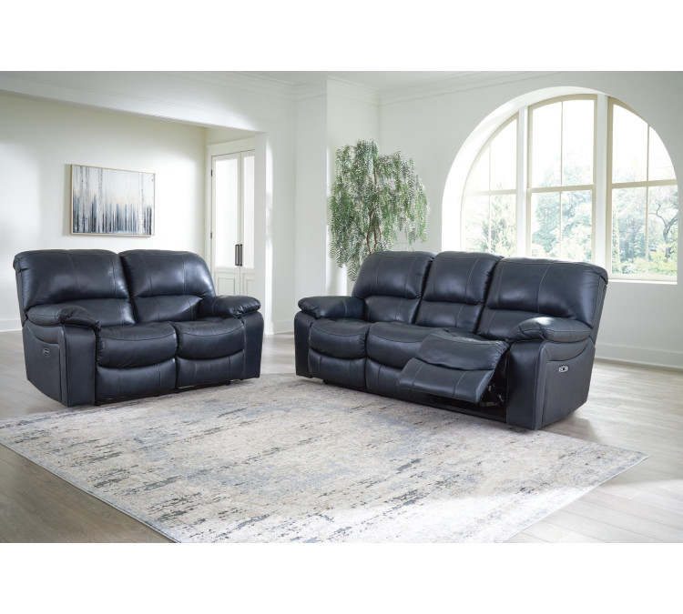 Leesworth Sofa and Loveseat - Ocean