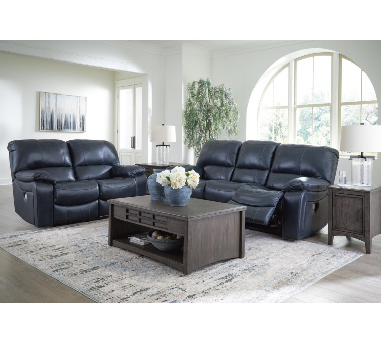 Leesworth Sofa and Loveseat - Ocean