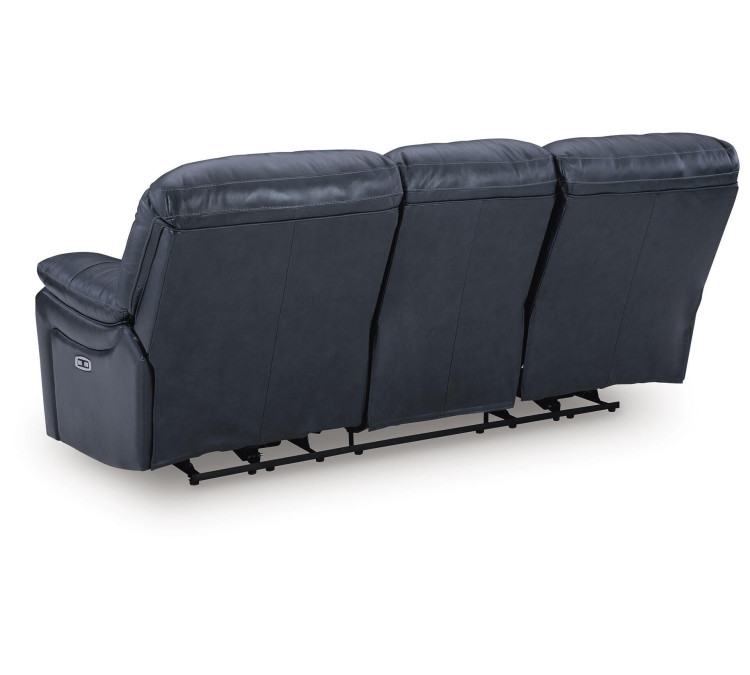 Leesworth Sofa, Loveseat and Recliner - Ocean