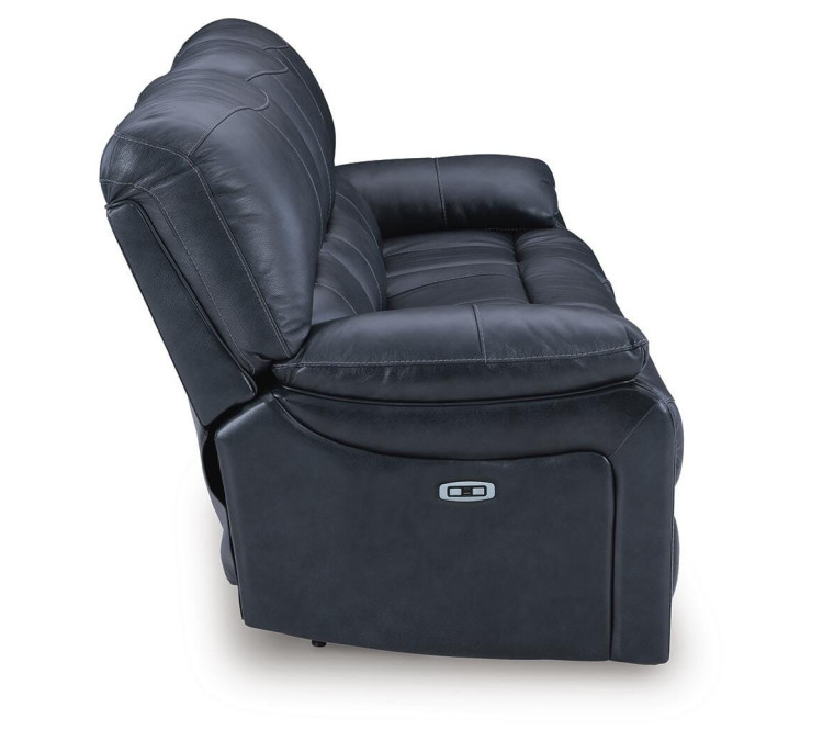 Leesworth Sofa, Loveseat and Recliner - Ocean