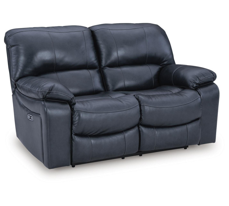 Leesworth Sofa, Loveseat and Recliner - Ocean