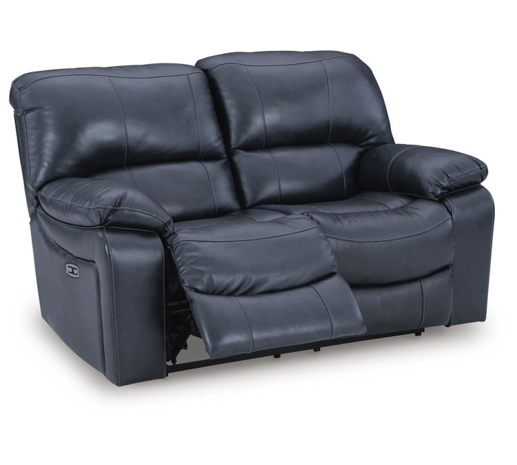 Leesworth Sofa, Loveseat and Recliner - Ocean