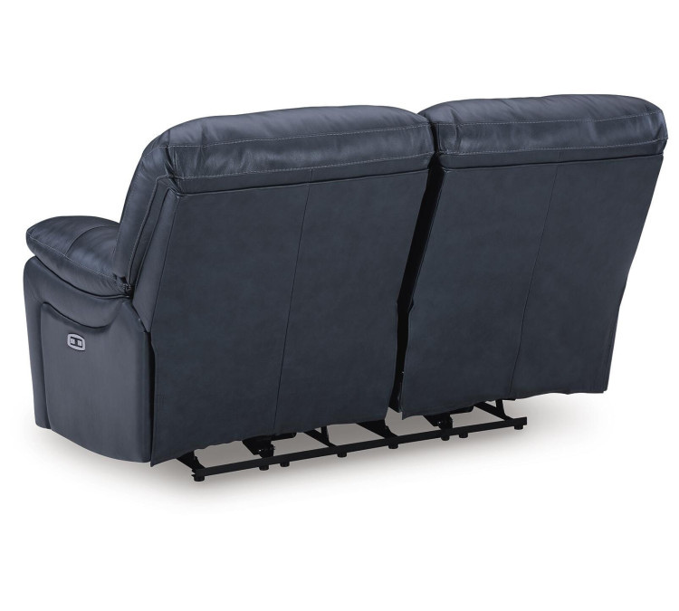 Leesworth Sofa, Loveseat and Recliner - Ocean