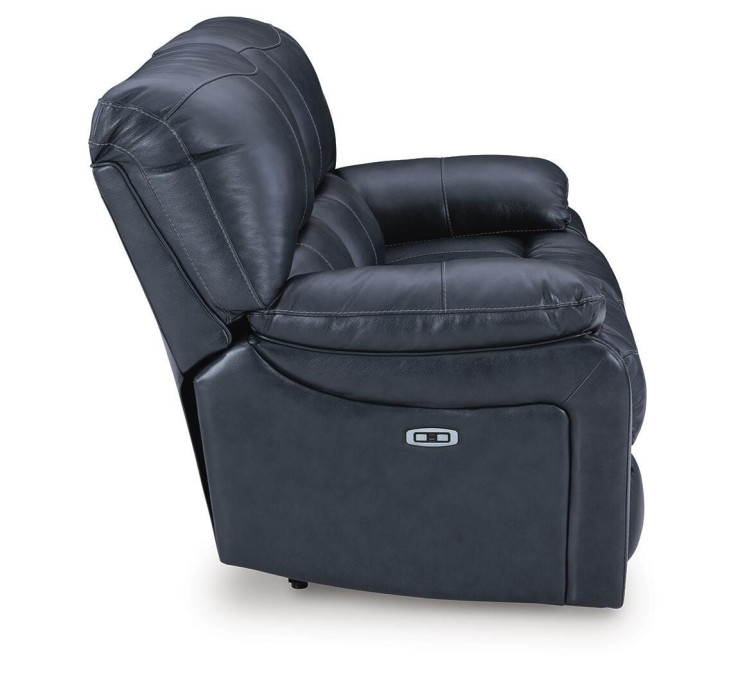 Leesworth Sofa, Loveseat and Recliner - Ocean