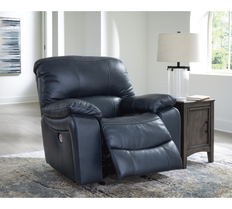 Leesworth Sofa, Loveseat and Recliner - Ocean