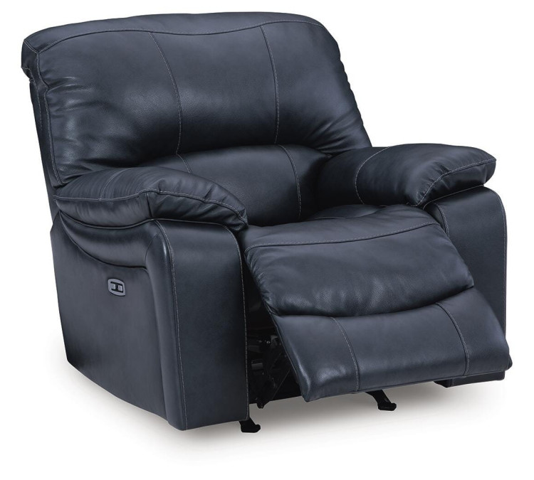 Leesworth Sofa, Loveseat and Recliner - Ocean