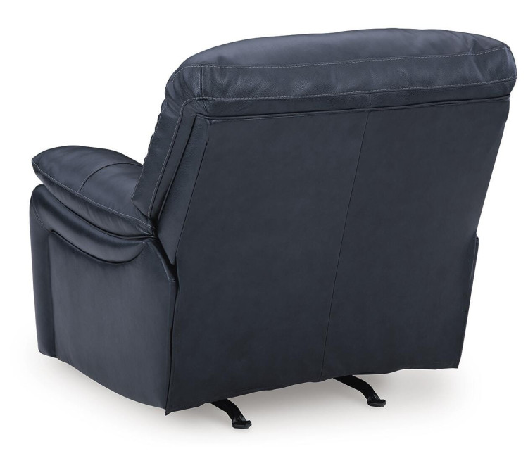 Leesworth Sofa, Loveseat and Recliner - Ocean