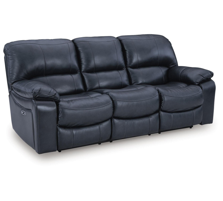 Leesworth Sofa, Loveseat and Recliner - Ocean