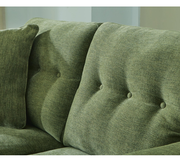 Bixler Sofa and Loveseat - Olive