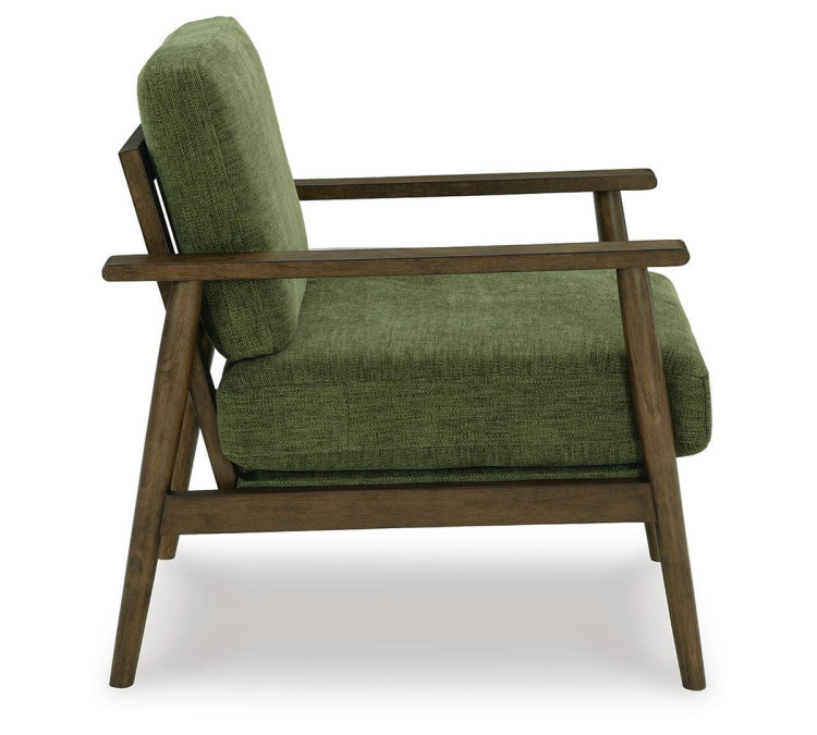 Bixler Sofa, Loveseat and Chair - Olive