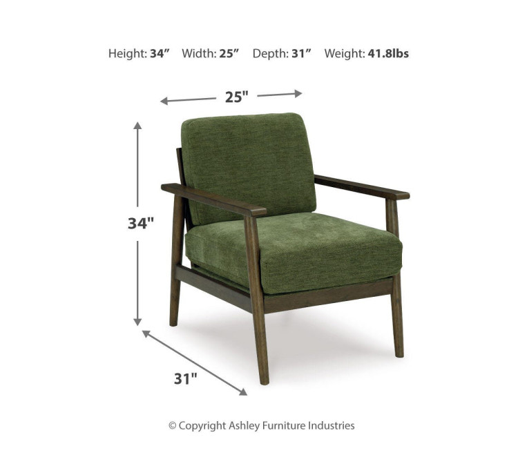 Bixler Sofa, Loveseat and Chair - Olive