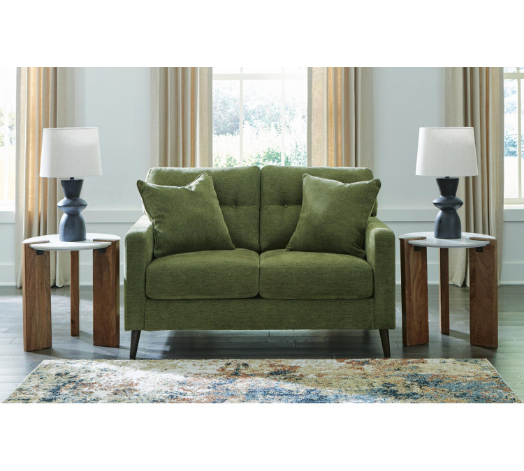 Bixler Sofa, Loveseat and Chair - Olive
