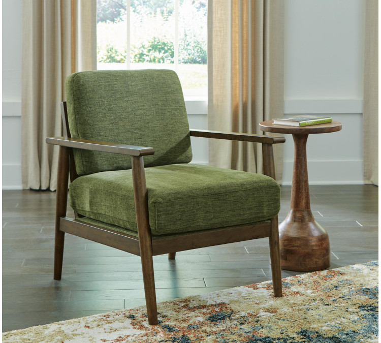 Bixler Sofa, Loveseat and Chair - Olive