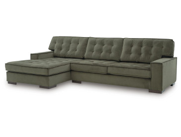Chalcombe 2-Piece Sectional with Chaise - Olive