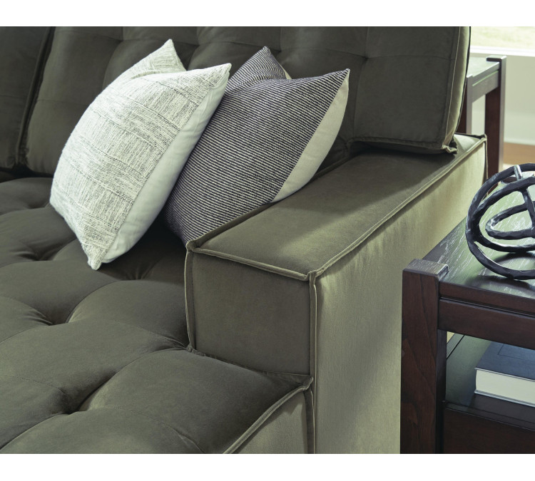 Chalcombe 2-Piece Sectional with Chaise - Olive