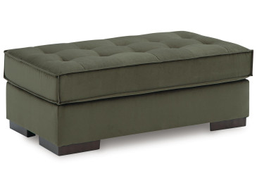Chalcombe Oversized Accent Ottoman - Olive