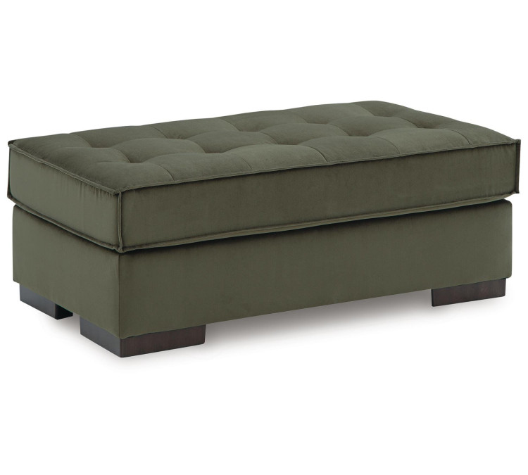 Chalcombe Oversized Accent Ottoman - Olive
