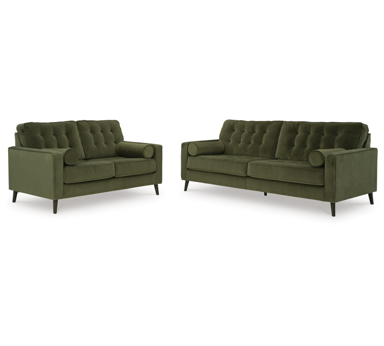 Reveon Lakes Sofa and Loveseat - Olive