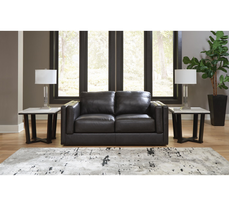 Amiata Loveseat - Onyx