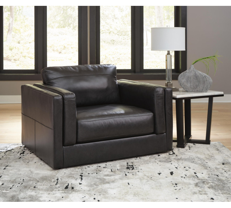 Amiata Oversized Chair - Onyx