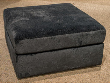 Ellery-Park Oversized Accent Ottoman - Onyx