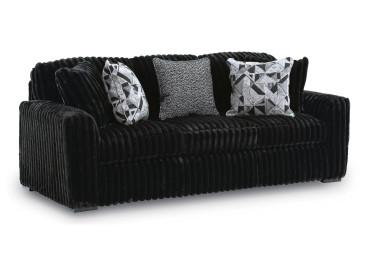 Midnight-Madness Sofa - Onyx