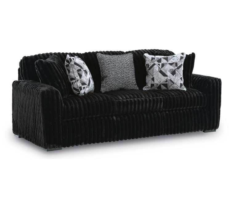 Midnight-Madness Sofa - Onyx