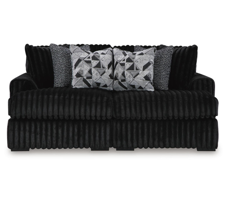 Midnight-Madness Super Chaise - Onyx