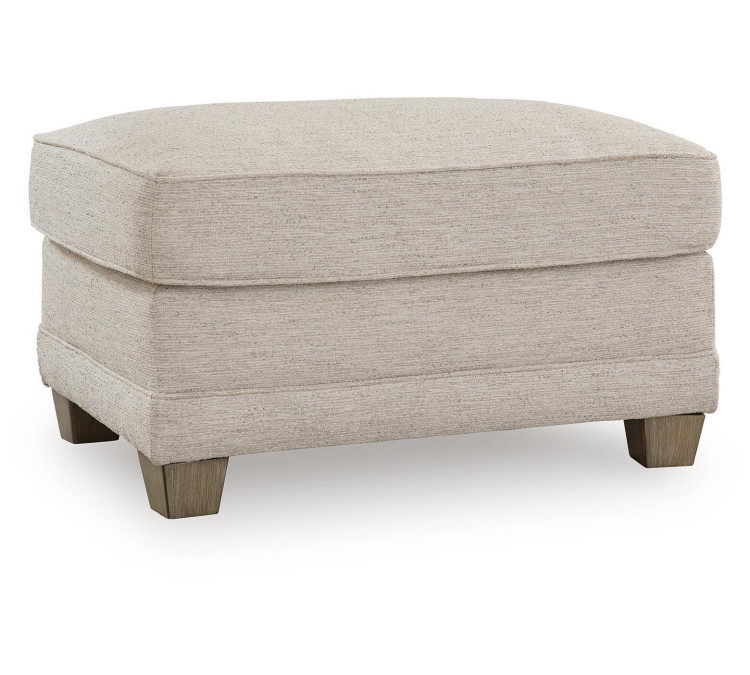 Lockeshart Ottoman - Opal