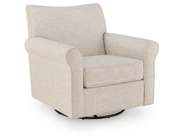 Renley Swivel Glider Accent Chair - Opal