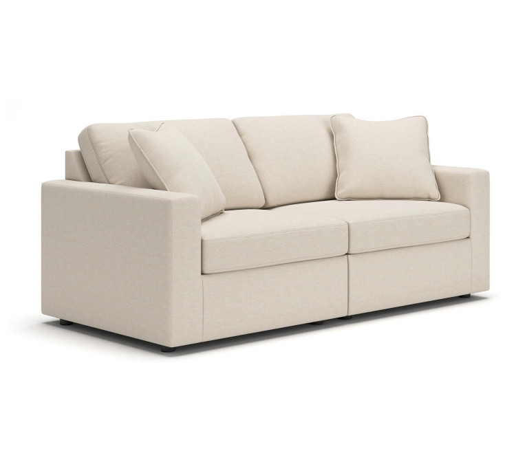 Modmax Sofa and Loveseat - Oyster