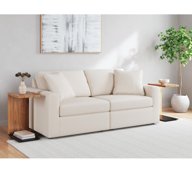 Modmax Sofa and Loveseat - Oyster