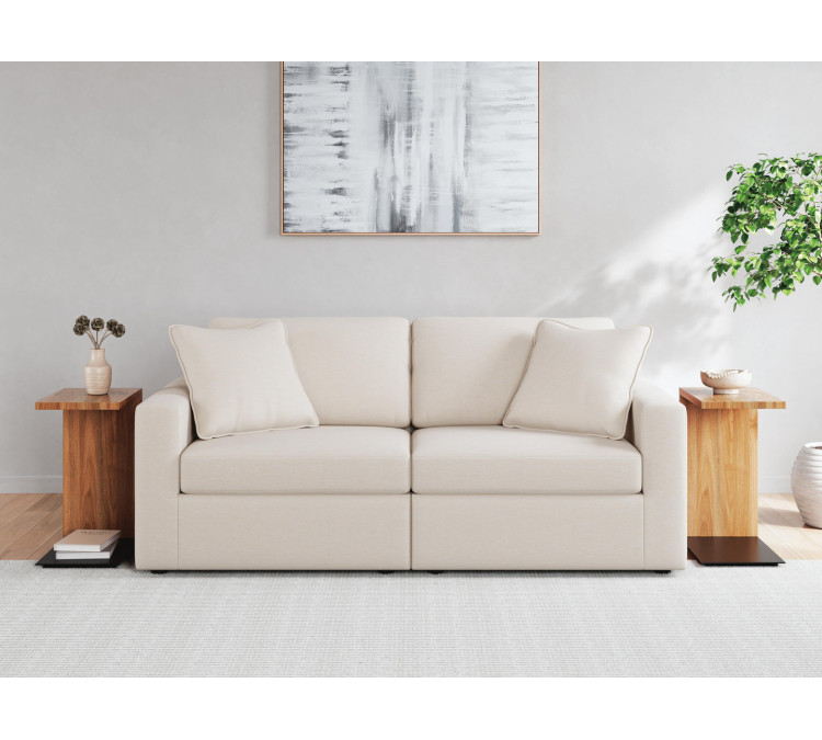 Modmax Sofa and Loveseat - Oyster
