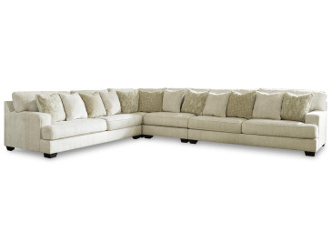 Rawcliffe 4-Piece Sectional - Parchment