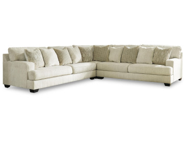 Rawcliffe 5-Piece Sectional - Parchment