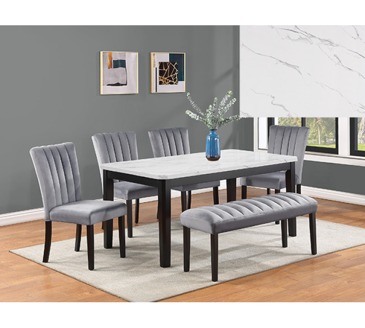 PASCAL DINING GROUP - White