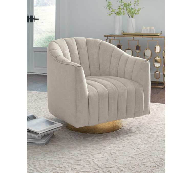 Penzlin Accent Chair - Pearl