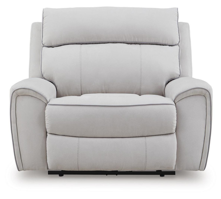 Grafton Pike Power Recliner - Pearl/Ash