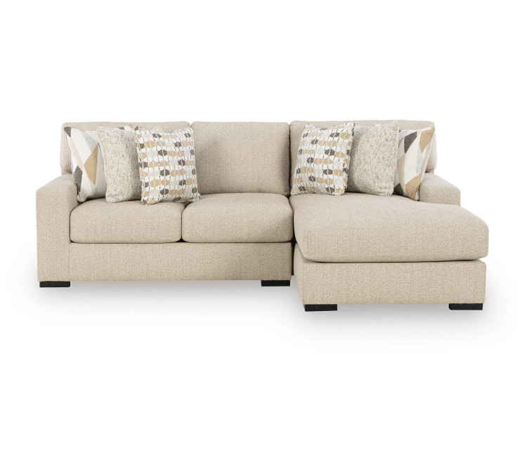 Laurelgrove 2-Piece Sectional Sofa Chaise - Pebble