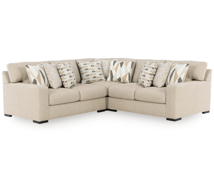 Laurelgrove 3-Piece Sectional - Pebble