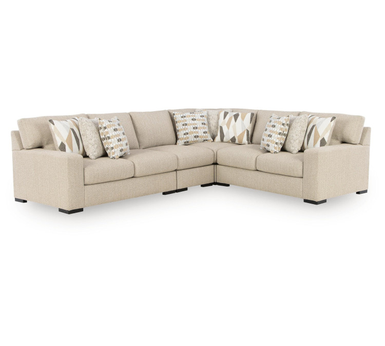 Laurelgrove 4-Piece Sectional - Pebble