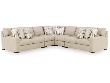 Laurelgrove 5-Piece Sectional - Pebble