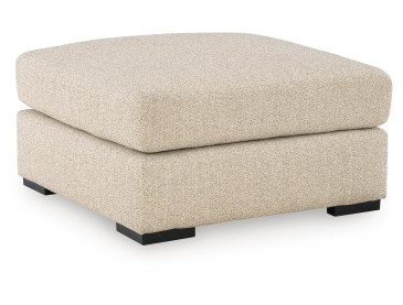 Laurelgrove Oversized Accent Ottoman - Pebble