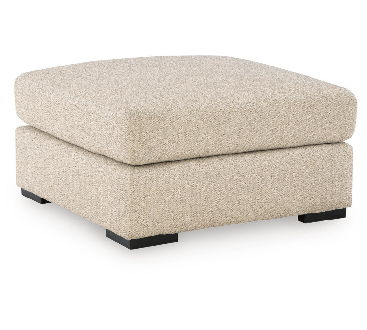 Laurelgrove Oversized Accent Ottoman - Pebble
