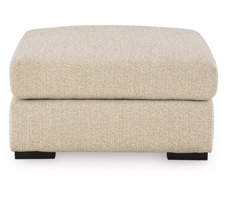 Laurelgrove Oversized Accent Ottoman - Pebble