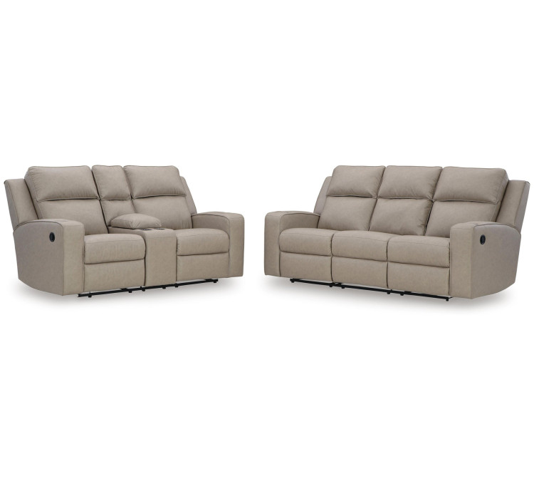 Lavenhorne Sofa and Loveseat - Pebble