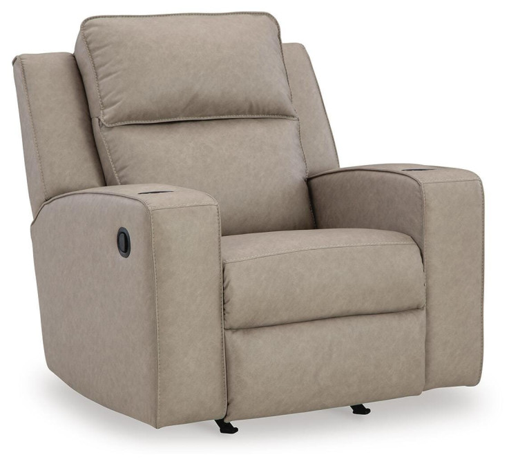 Lavenhorne Sofa, Loveseat and Recliner - Pebble
