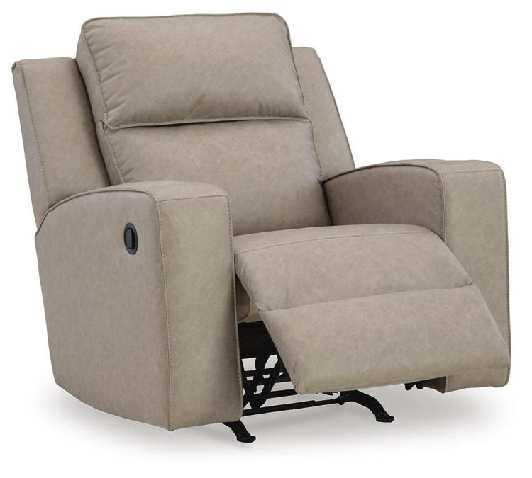 Lavenhorne Sofa, Loveseat and Recliner - Pebble