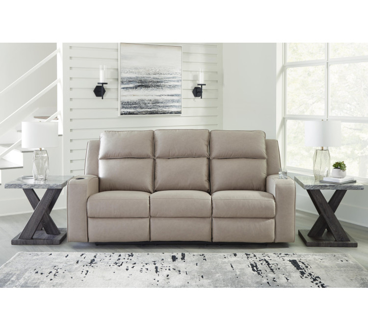 Lavenhorne Sofa, Loveseat and Recliner - Pebble